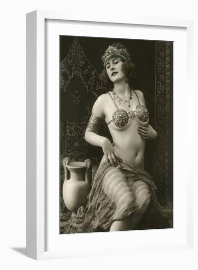 Belly Dancer-null-Framed Art Print