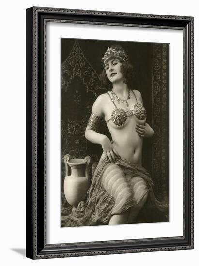 Belly Dancer-null-Framed Art Print