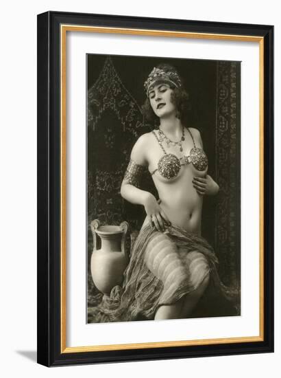 Belly Dancer-null-Framed Art Print