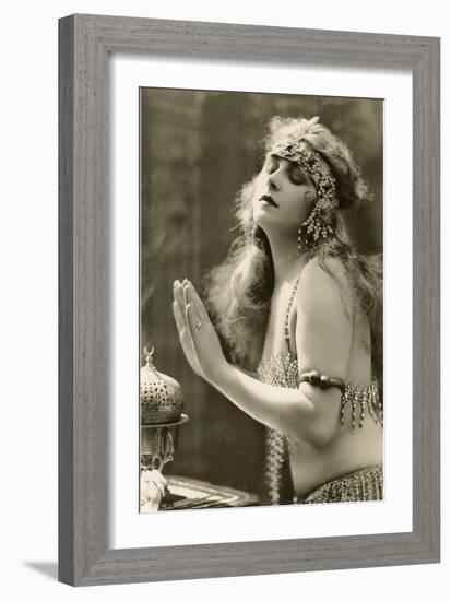 Belly Dancer-null-Framed Premium Giclee Print