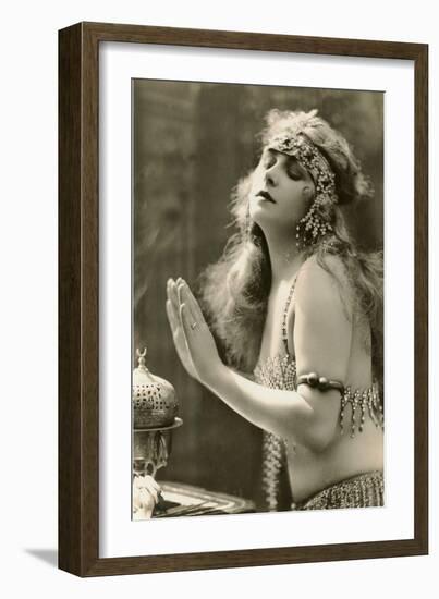 Belly Dancer-null-Framed Premium Giclee Print