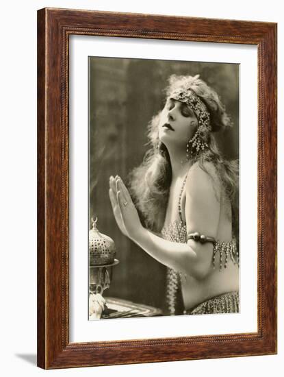 Belly Dancer-null-Framed Premium Giclee Print