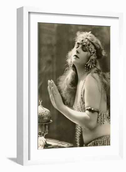 Belly Dancer-null-Framed Premium Giclee Print