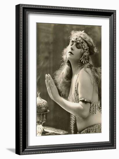 Belly Dancer-null-Framed Premium Giclee Print