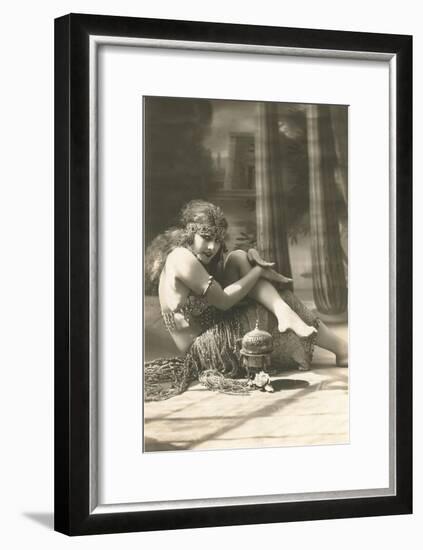 Belly Dancer-null-Framed Art Print