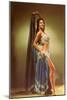 Belly Dancer-null-Mounted Art Print