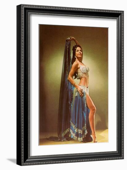 Belly Dancer-null-Framed Art Print