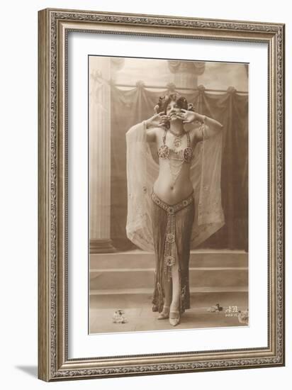 Belly Dancer-null-Framed Premium Giclee Print