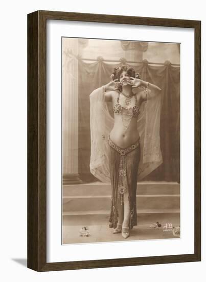 Belly Dancer-null-Framed Premium Giclee Print