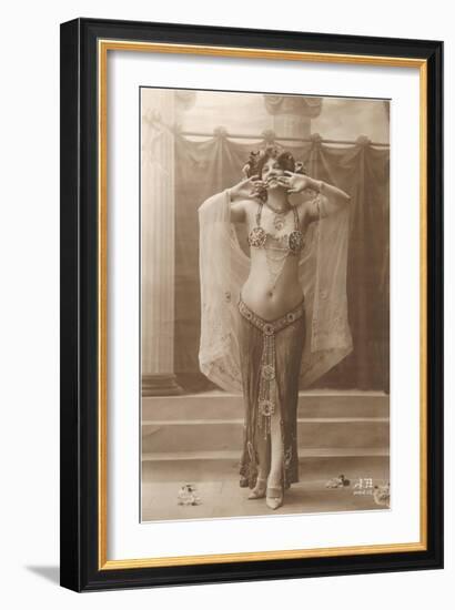 Belly Dancer-null-Framed Premium Giclee Print