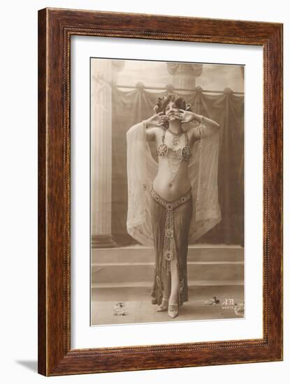 Belly Dancer-null-Framed Art Print