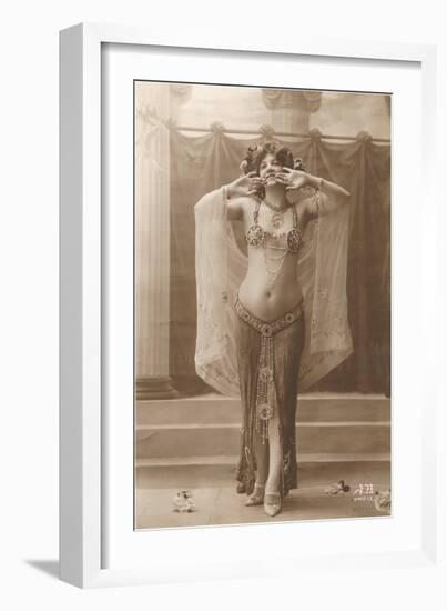 Belly Dancer-null-Framed Art Print