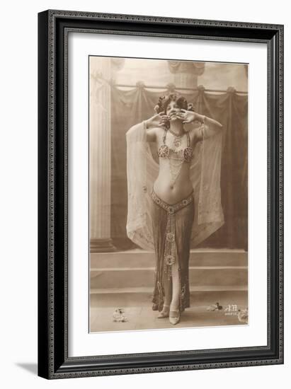 Belly Dancer--Framed Art Print