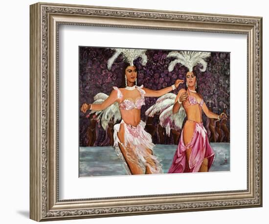 Belly Dancers, 1987-Komi Chen-Framed Giclee Print