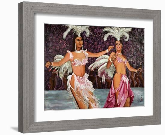 Belly Dancers, 1987-Komi Chen-Framed Giclee Print