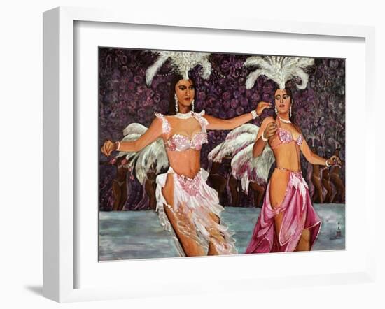 Belly Dancers, 1987-Komi Chen-Framed Giclee Print