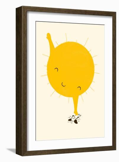 Belly Rub-Jay Fleck-Framed Art Print