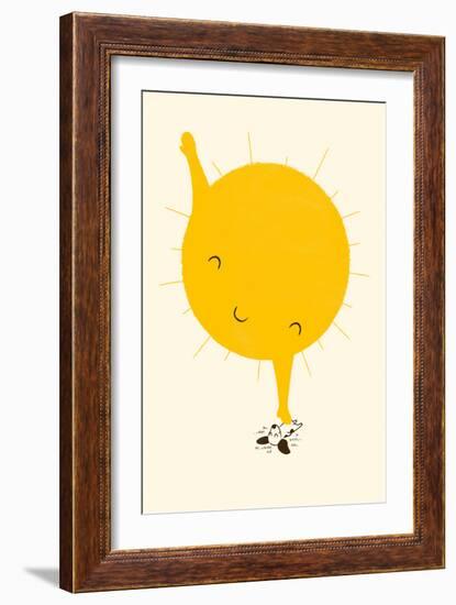 Belly Rub-Jay Fleck-Framed Art Print