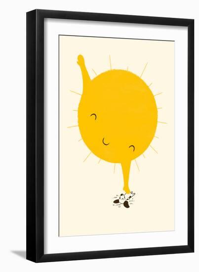 Belly Rub-Jay Fleck-Framed Art Print