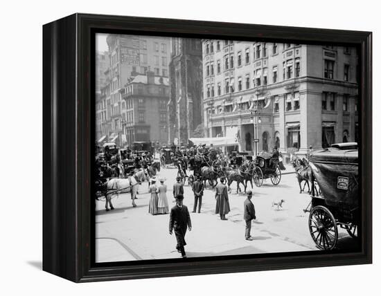 Belmont Coach, New York-null-Framed Stretched Canvas