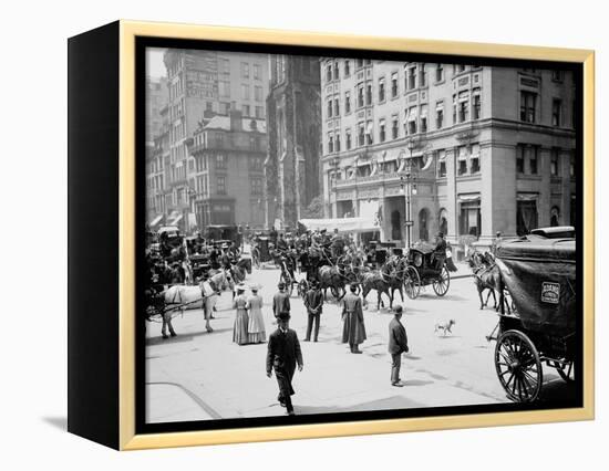 Belmont Coach, New York-null-Framed Stretched Canvas