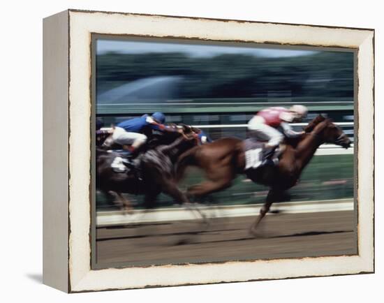 Belmont Park, New York, USA-null-Framed Premier Image Canvas