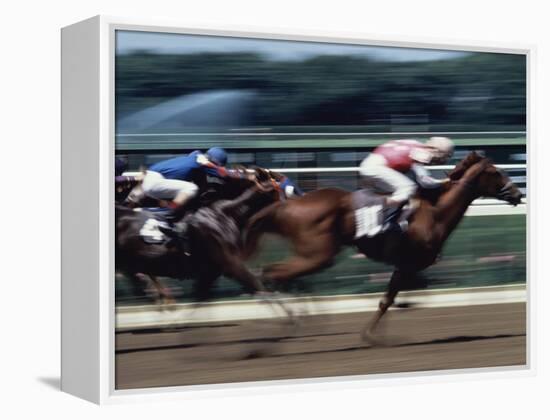 Belmont Park, New York, USA-null-Framed Premier Image Canvas