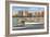 Belmont Yacht Harbor, Chicago, Illinois-null-Framed Art Print