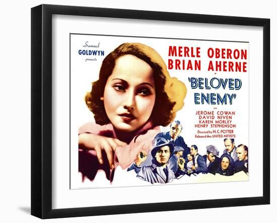 Beloved Enemy, 1936-null-Framed Photo