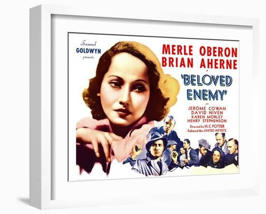 Beloved Enemy, 1936-null-Framed Photo