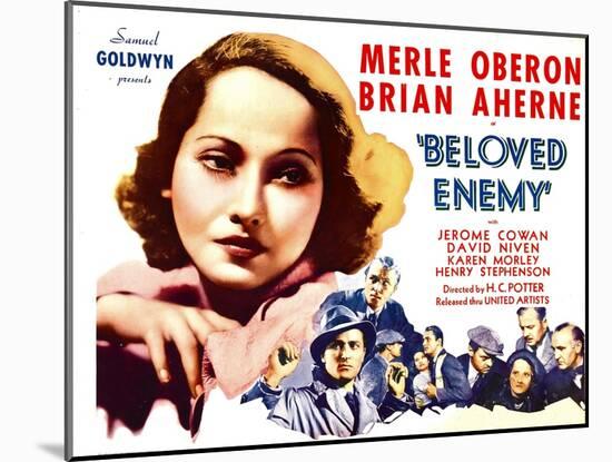 Beloved Enemy, 1936-null-Mounted Photo