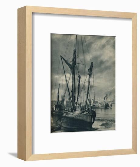 'Below the Bridges', 1936-Unknown-Framed Giclee Print