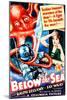 Below The Sea, US poster art, Fay Wray, 1933-null-Mounted Art Print