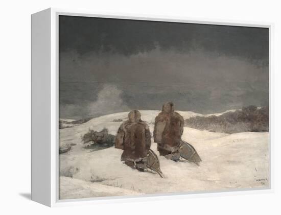 Below Zero, 1894-Winslow Homer-Framed Premier Image Canvas