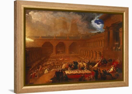 Belshazzar's Feast, 1820-John Martin-Framed Premier Image Canvas