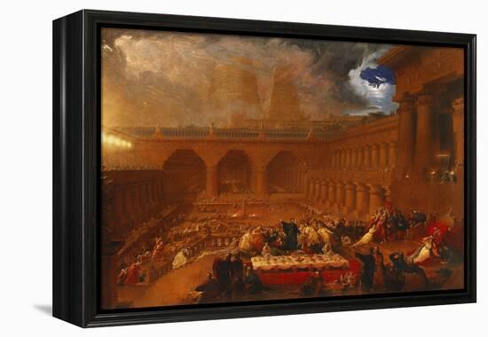 Belshazzar's Feast, 1820-John Martin-Framed Premier Image Canvas
