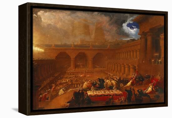 Belshazzar's Feast, 1820-John Martin-Framed Premier Image Canvas