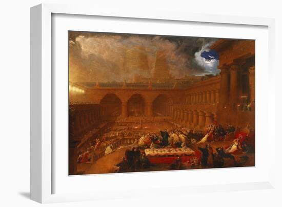 Belshazzar's Feast, 1820-John Martin-Framed Giclee Print