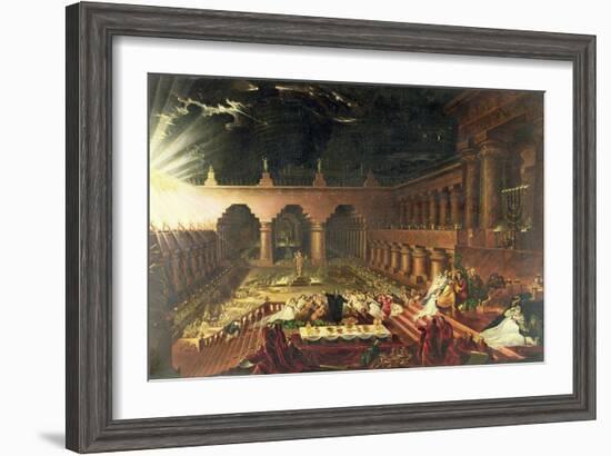 Belshazzar's Feast-John Martin-Framed Giclee Print