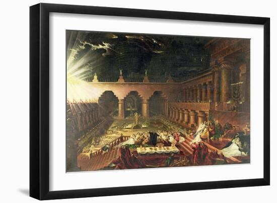 Belshazzar's Feast-John Martin-Framed Giclee Print