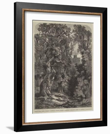 Belted Will's Tower, Naworth-Samuel Read-Framed Giclee Print