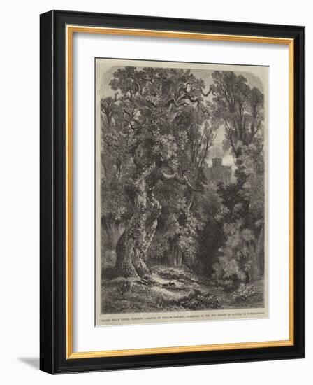 Belted Will's Tower, Naworth-Samuel Read-Framed Giclee Print