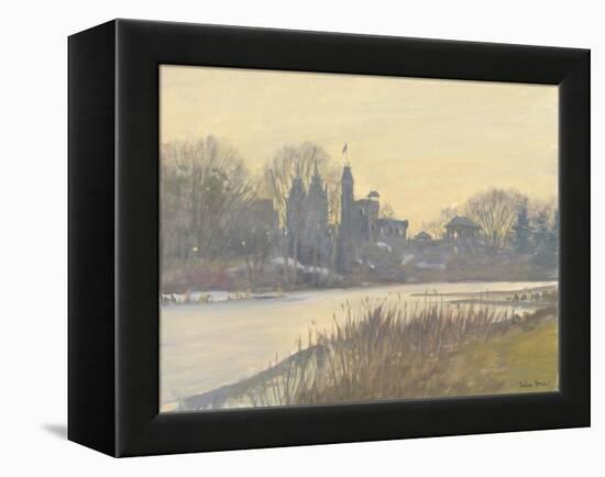 Belvedere Castle, Central Park, 2010-Julian Barrow-Framed Premier Image Canvas