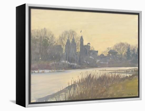 Belvedere Castle, Central Park, 2010-Julian Barrow-Framed Premier Image Canvas