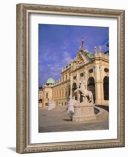 Belvedere, Castle, Vienna, Austria-Sylvain Grandadam-Framed Photographic Print