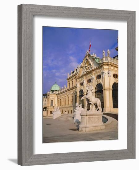 Belvedere, Castle, Vienna, Austria-Sylvain Grandadam-Framed Photographic Print