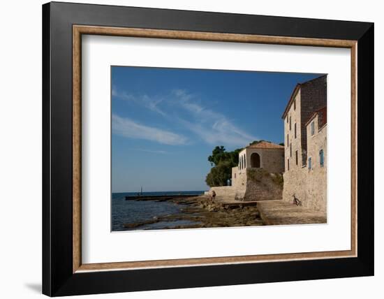 Belvedere Historical Site, dating from 1649, Old Town, Novigrad, Croatia, Europe-Richard Maschmeyer-Framed Photographic Print