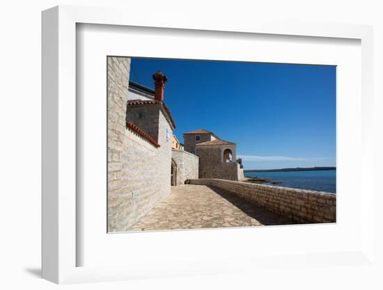 Belvedere Historical Site, dating from 1649, Old Town, Novigrad, Croatia, Europe-Richard Maschmeyer-Framed Photographic Print