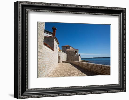 Belvedere Historical Site, dating from 1649, Old Town, Novigrad, Croatia, Europe-Richard Maschmeyer-Framed Photographic Print