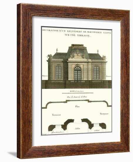 Belvedere Palace I-null-Framed Art Print